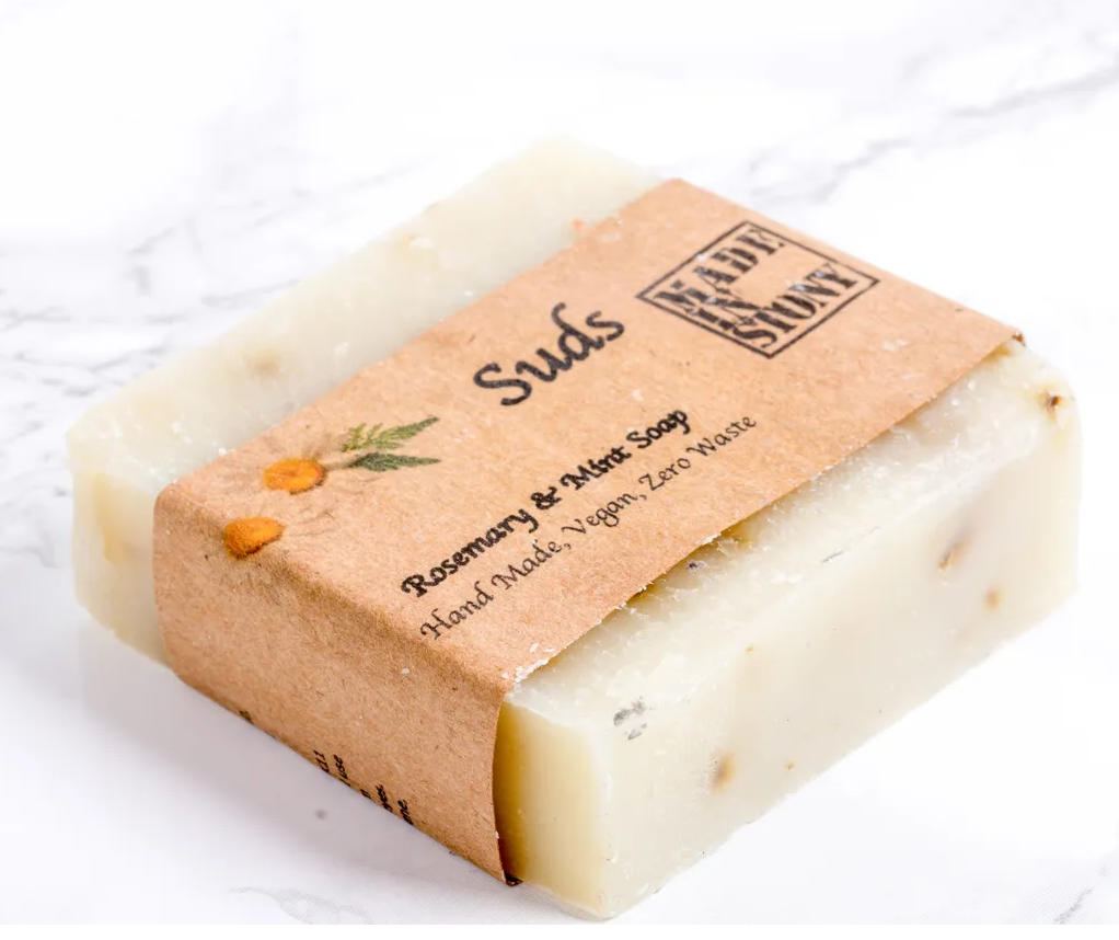 Vegan Rosemary and Mint Soap